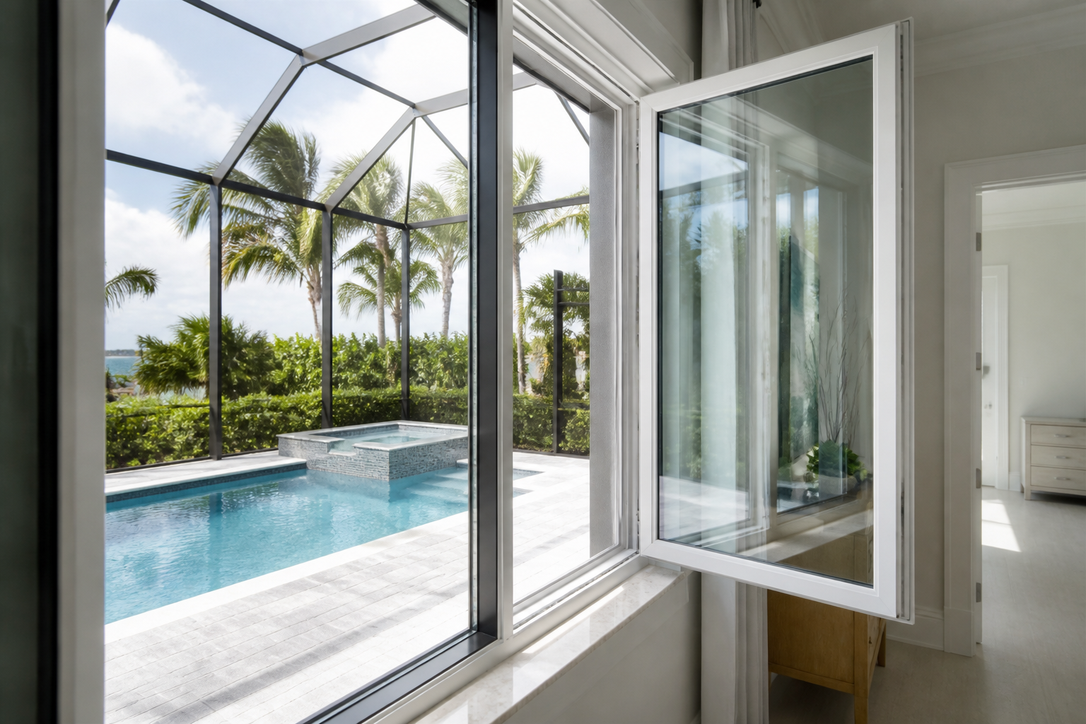 Casement Windows in Royal Palm Beach, FL | TruePane Windows & Doors - detail 1